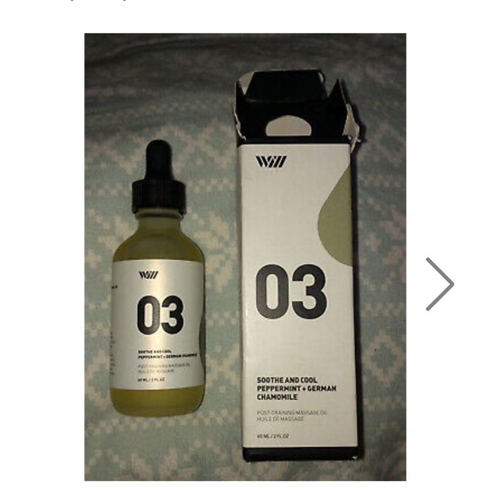Will Soothe and Cool Peppermint Chamomile Oil NIB